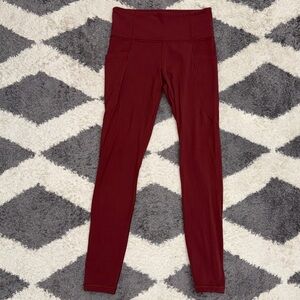 Athleta Stash Pocket Salutation Tight size S